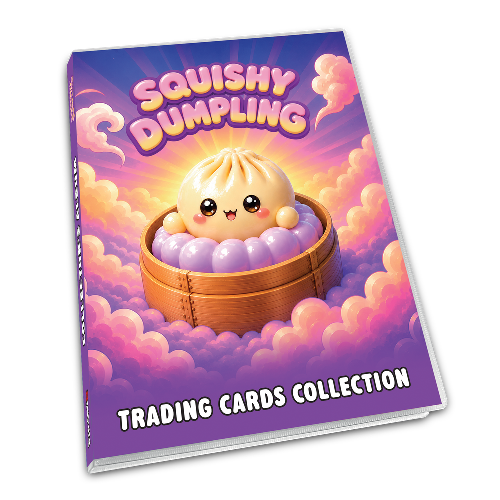 SQUISHY DUMPLING ALBUM ZA KARTICE + 1 PAKETIĆ