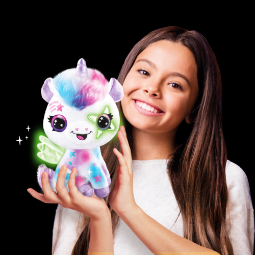 Style 4 Ever - Airbrush Plush Čarobni Jednorog - Slika 5
