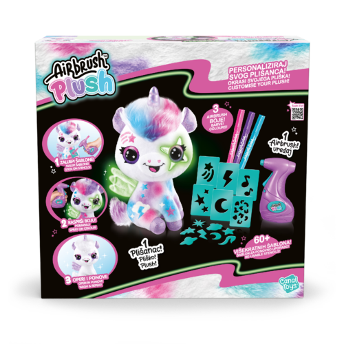 Style 4 Ever - Airbrush Plush Čarobni Jednorog - Slika 4