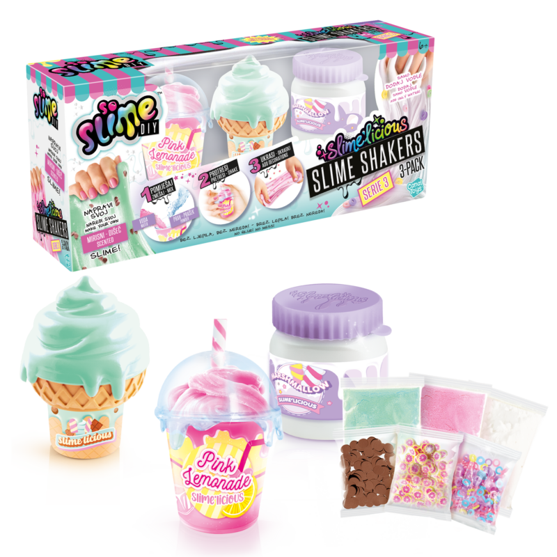 So Slime - Slimelicious Shaker 3PK