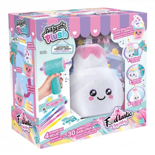 Style 4 Ever - Airbrush Plush Foodtastic Squish - Slika 3