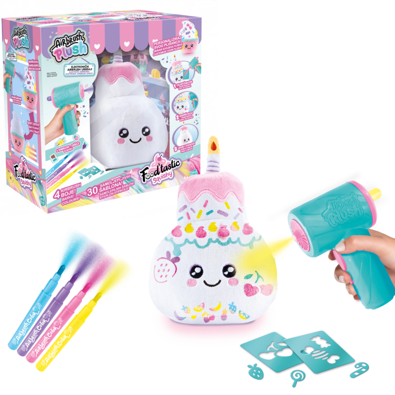 Style 4 Ever - Airbrush Plush Foodtastic Squish