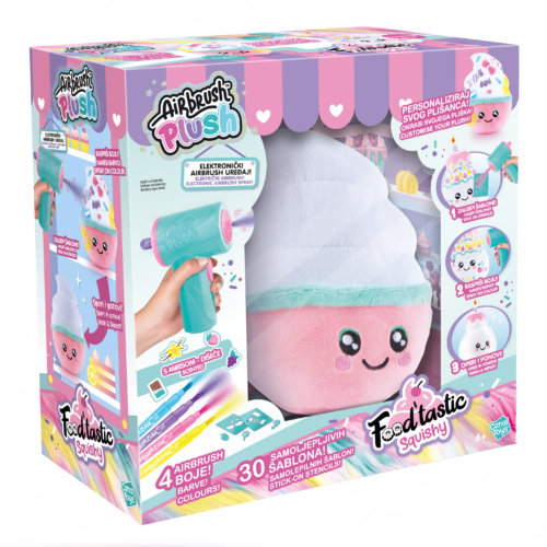 Style 4 Ever - Airbrush Plush Foodtastic Squish - Slika 2