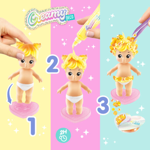 Creamy Deco - DIY Baby lutkica Blind Box - Slika 3