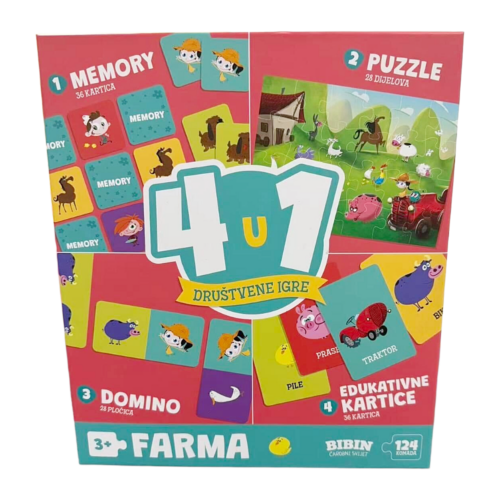 4u1 društvene igre Bibin čarobni svijet - Slika 1