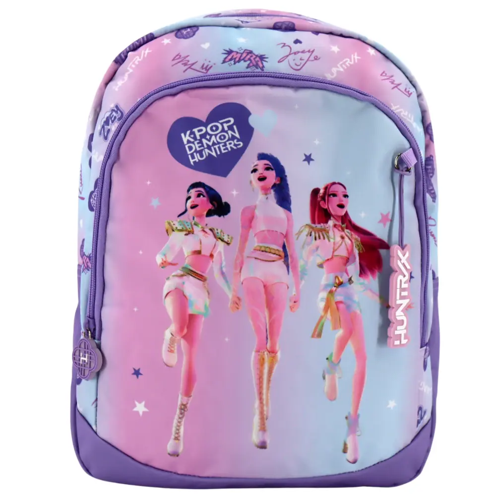 KPop Demon Hunters rozi ruksak s dva pretinca
