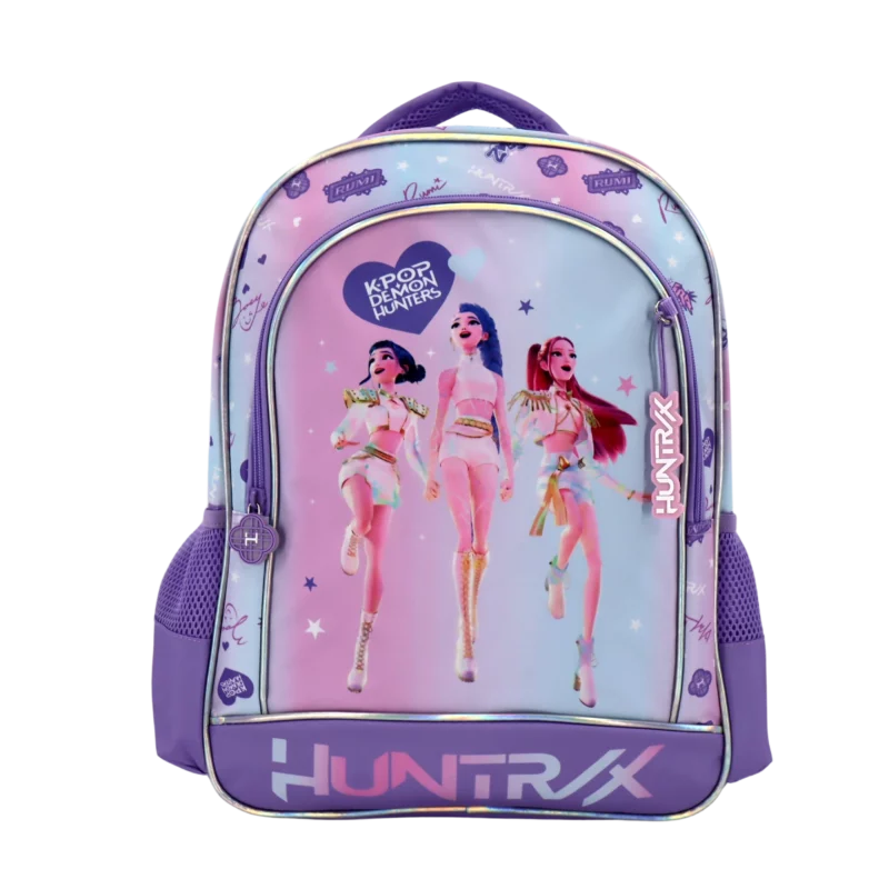 KPop Demon Hunters rozi ruksak s dva pretinca i dva džepa