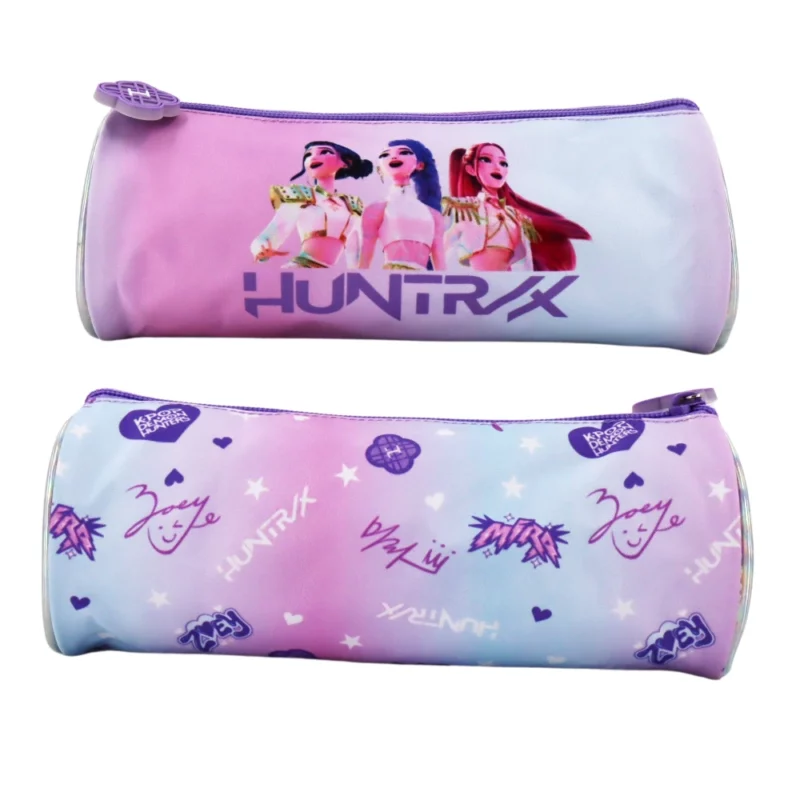 KPop Demon Hunters roza okrugla pernica