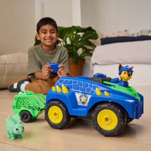 PAW Patrol The Dino Movie, Dino Tow and Dash RC vozilo - Slika 5