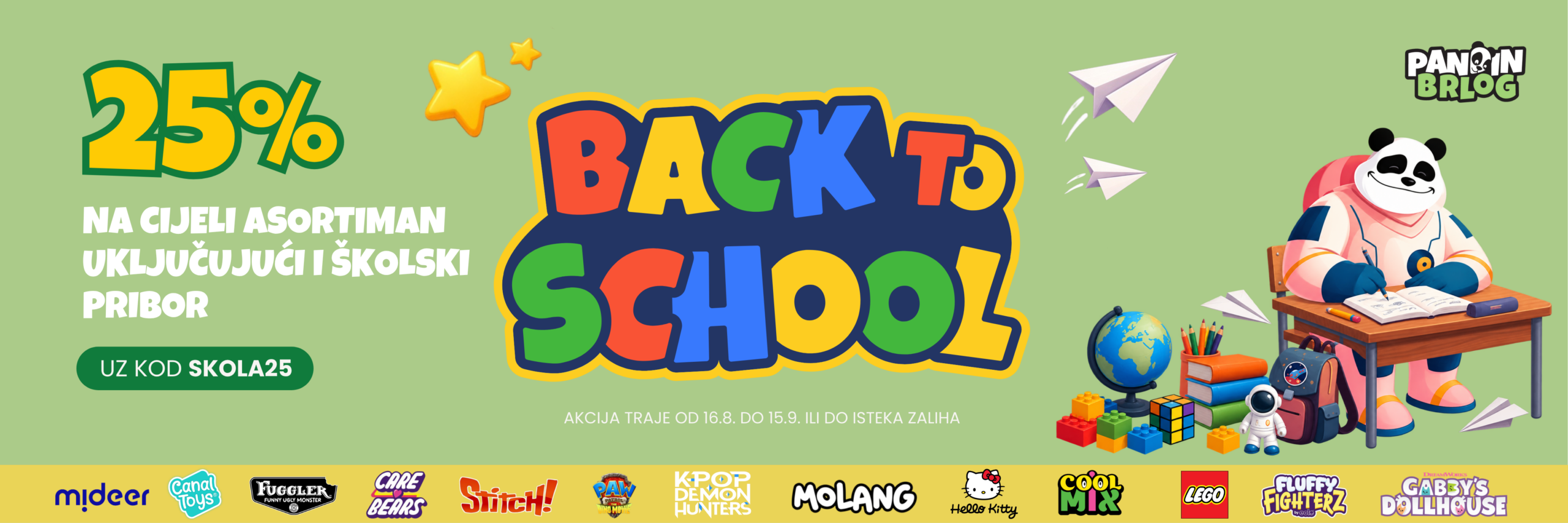 Pandin Brlog Akcija Back to School
