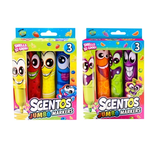 Scentos Jumbo mirisni flomasteri, set od 3 komada - Slika 4
