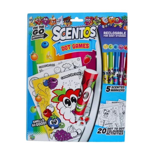 Scentos On-The-Go Dot to Dot kreativni set za spajanje točkica - Slika 2