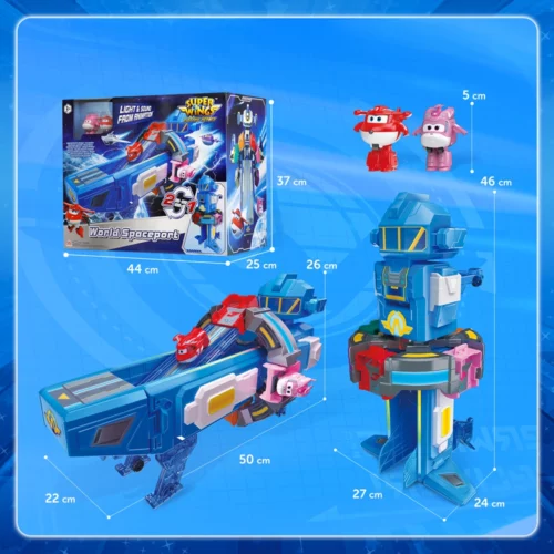 Super Wings 2U1 Nova Baza set za igru - Slika 6