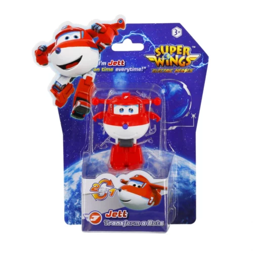 Super Wings Transform a Bots figura Jett - Slika 4