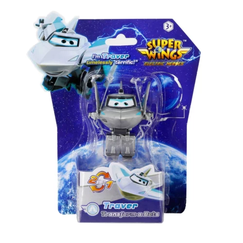 Super Wings Transform a Bots figura Traver - Slika 4