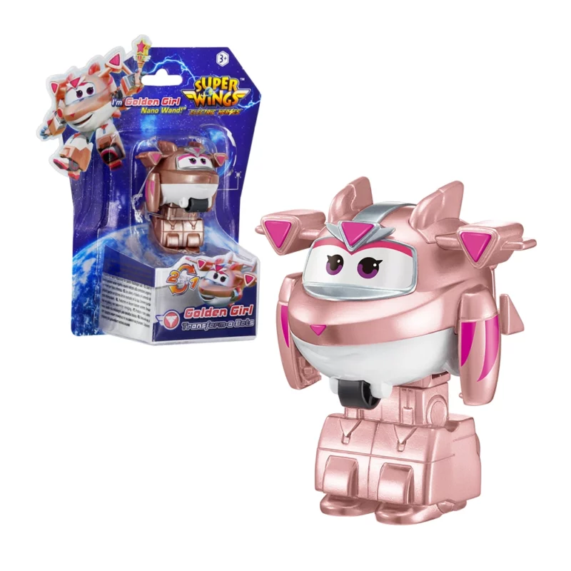 Super Wings Transform a Bots figura Golden Girl