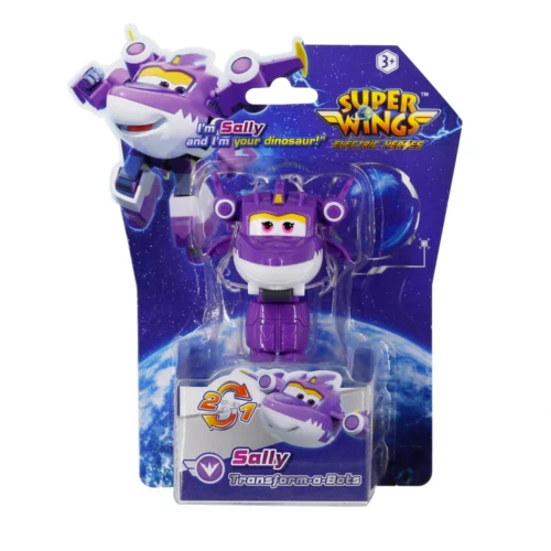 Super Super Wings Transform a Bots figura Sally - Slika 4