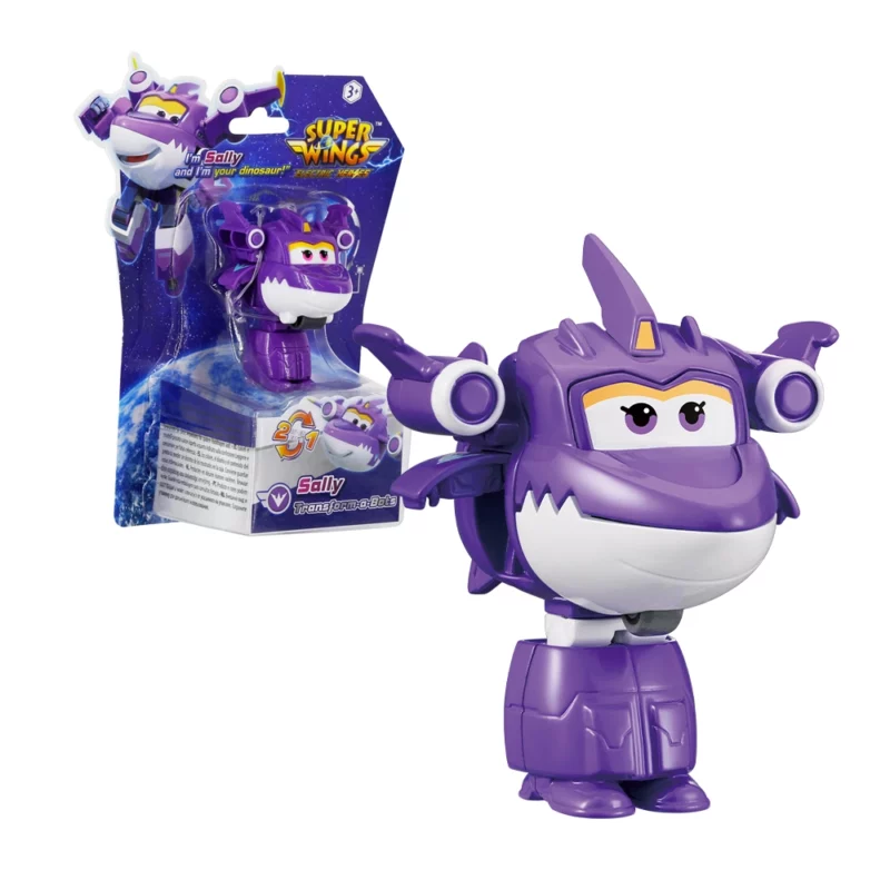 Super Super Wings Transform a Bots figura Sally