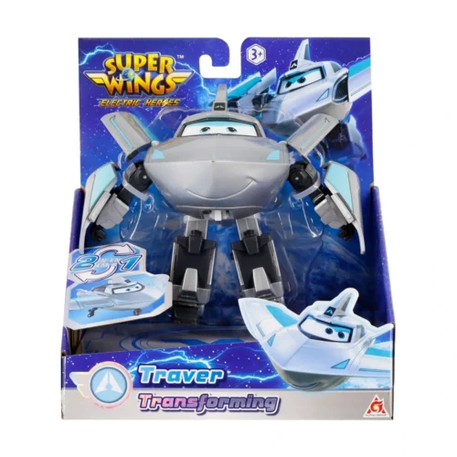 Super Wings Transforming Traver 13 cm - Slika 6