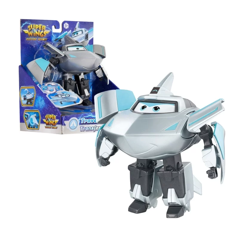 Super Wings Transforming Traver 13 cm