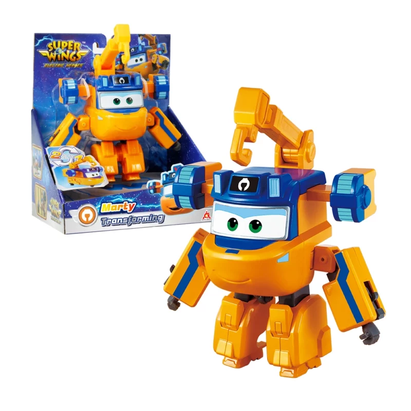 Super Wings Transforming Marty 13 cm