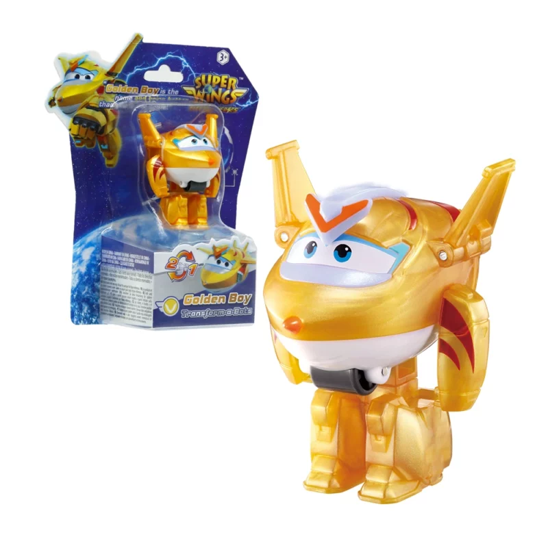 Super Wings Transform a Bots figura Golden Boy