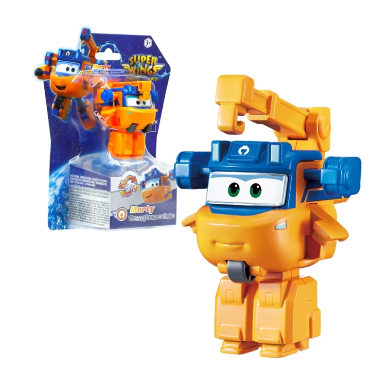 Super Wings Transform a Bots figura Marty