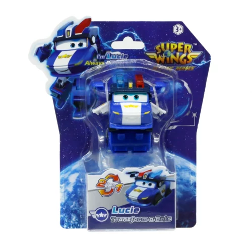 Super Wings Transform a Bots figura Lucie - Slika 4