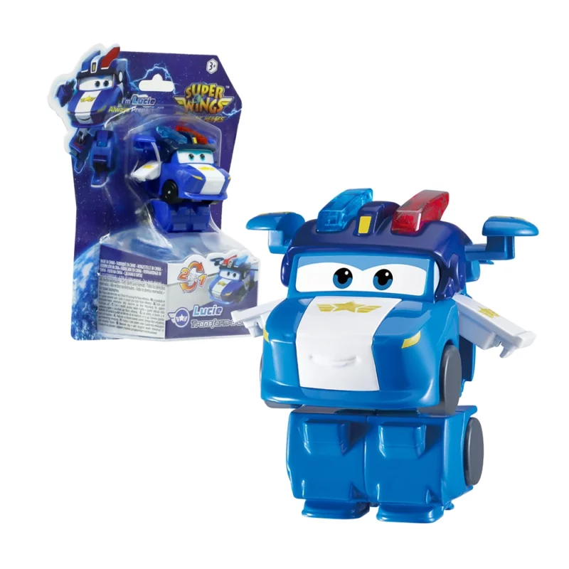 Super Wings Transform a Bots figura Lucie