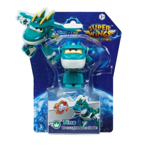 Super Wings Transform a Bots figura Tino - Slika 4
