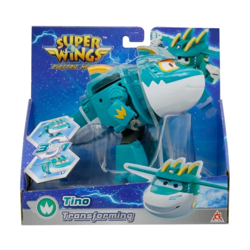 Super Wings S8 Transforming Tino 13 cm - Slika 5