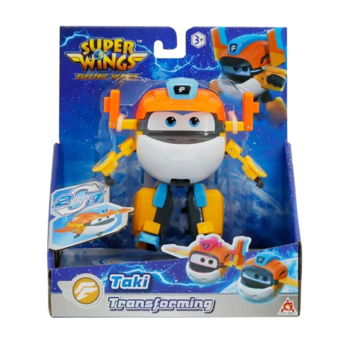 Super Wings S8 Transforming Taki 13 cm - Slika 4