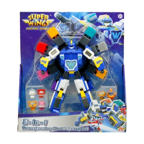 Super Wings Transforming World Spaceport set za igru - Slika 7