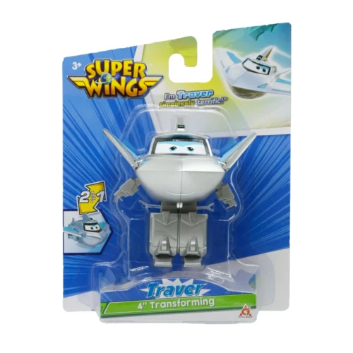 Super Wings Traver transformirajuća figura 10cm - Slika 5
