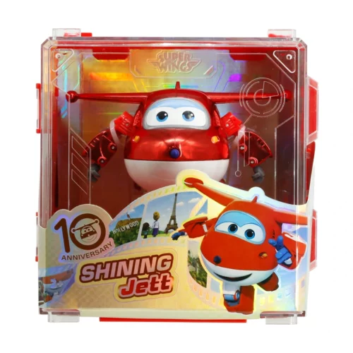 Super Wings Shining Transforming Jett 13 cm - Slika 5