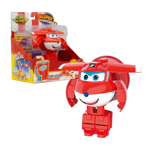 Super Wings Jett transformirajuća limenka Cole - Slika 6