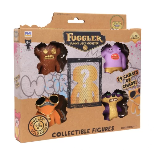 Fuggler Gold Edition pakiranje 5 delux figura, više vrsta - Slika 8