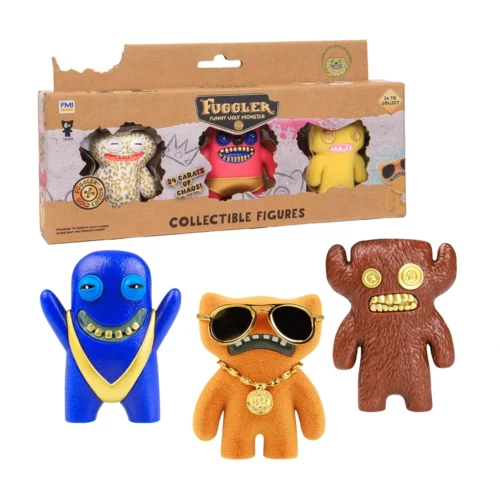 Fuggler Gold Edition pakiranje 3 figure, više vrsta - Slika 1