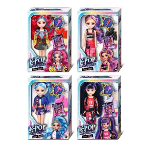 KPop Diva Squad Teen Idols lutka 24cm - Slika 6