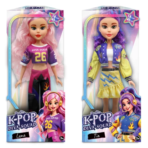 KPop Diva Squad lutka 45cm - Slika 4
